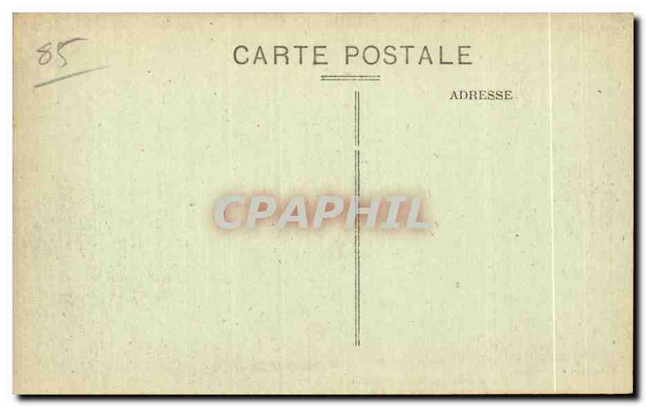 CPA Mareuil sur Lay Le marillet au moulin fleury — Back