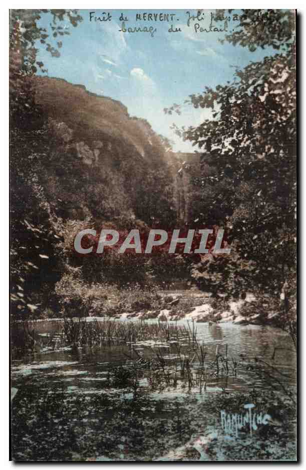 Forêt de MERVENT — Barrage du Portail — Éditions Artisian & Ymond Bergévin