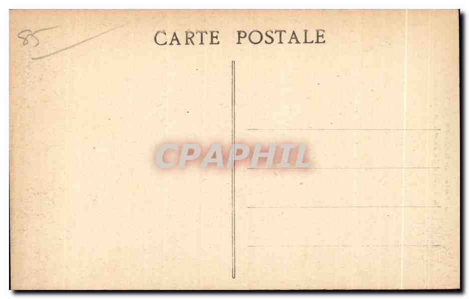 CPA La foret de mervent Vendee la vallee de mervent en ete — Rückseite
