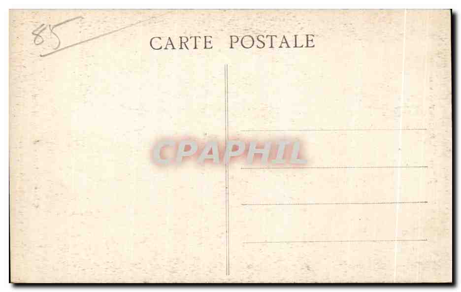 CPA La foret de mervent vendee Observatoire de Gourdin  — Rückseite