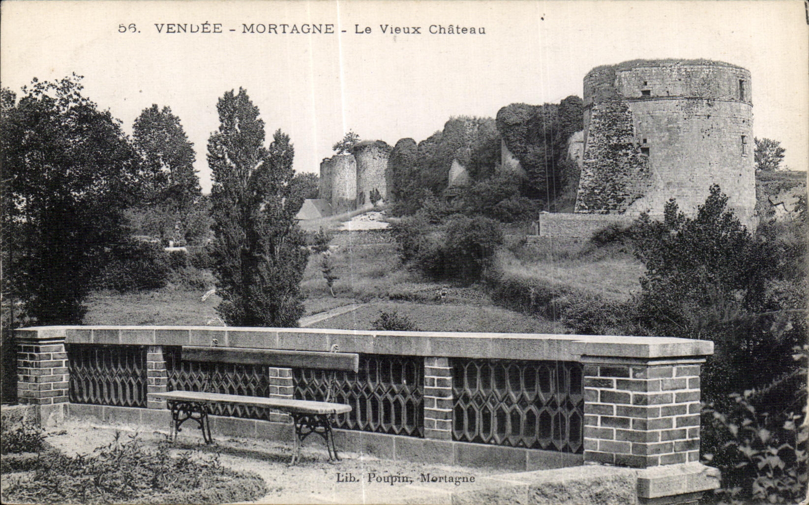 CPA Vendee Mortagne Le Vieux Chateau
