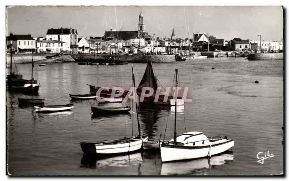 CPA Croix De Vie (Vendee) Vue du Port