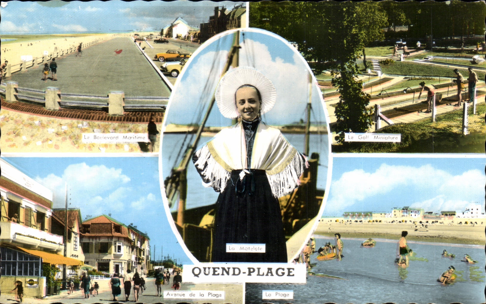 CPSM Quend Plage