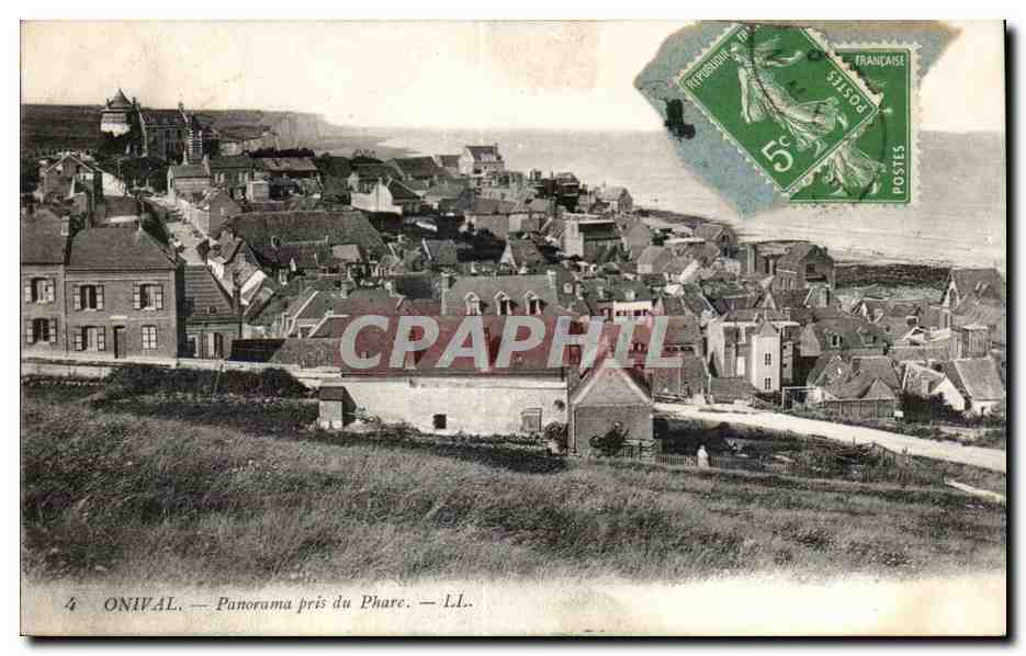 CPA Onival Panorama pris du Phare
