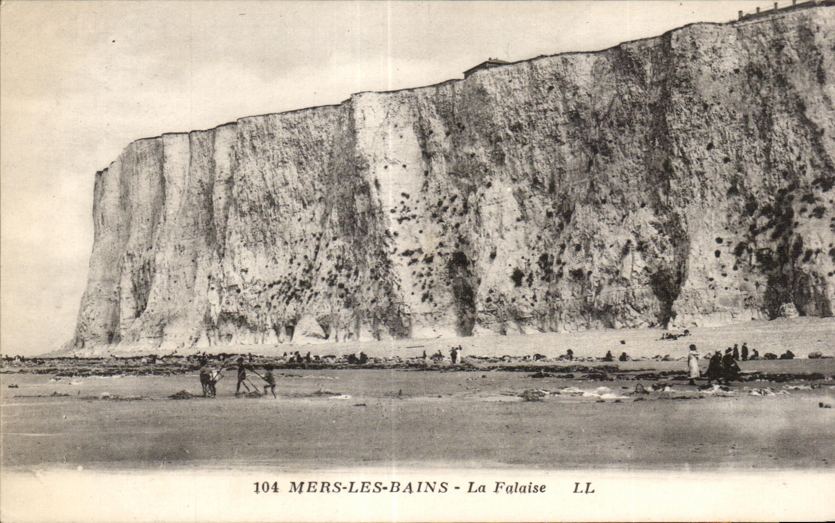 CPA Mers Les Bains La Falaise