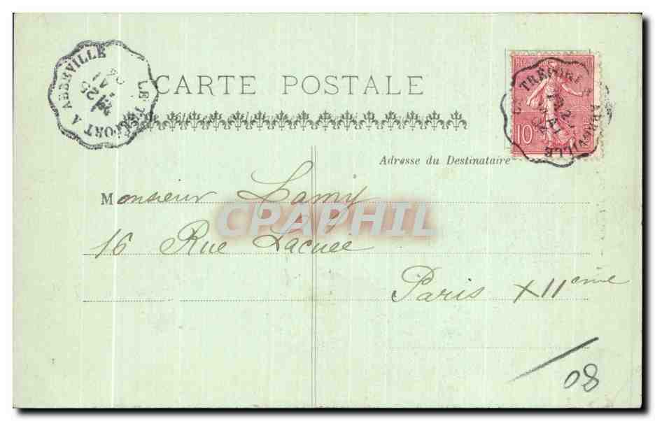 Mers - Notre-Dame des Flots — LL, n° 111 — Verso