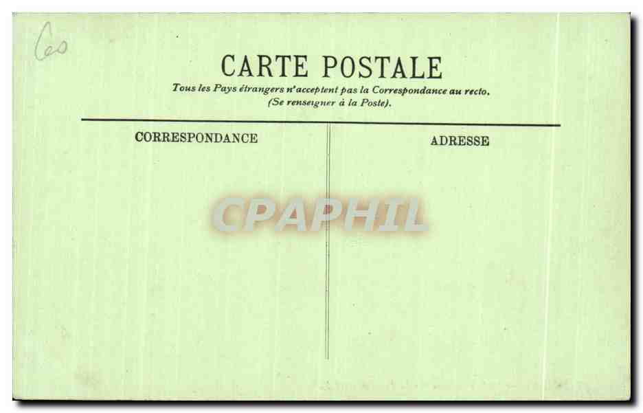CPA Mers Le Sanatorium sur la Falaise — Verso