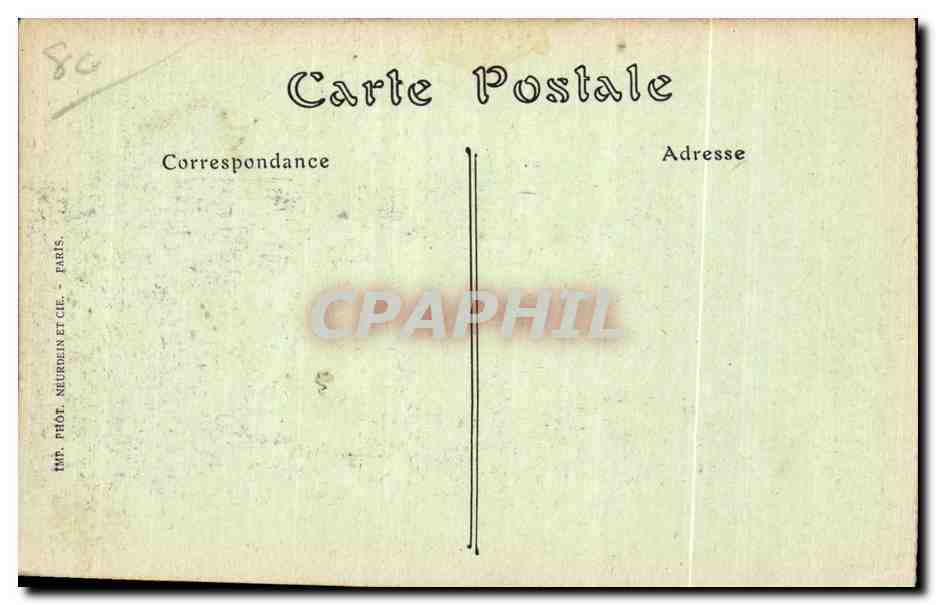 CPA Mers les Bains Promenade de la Plage — Rückseite