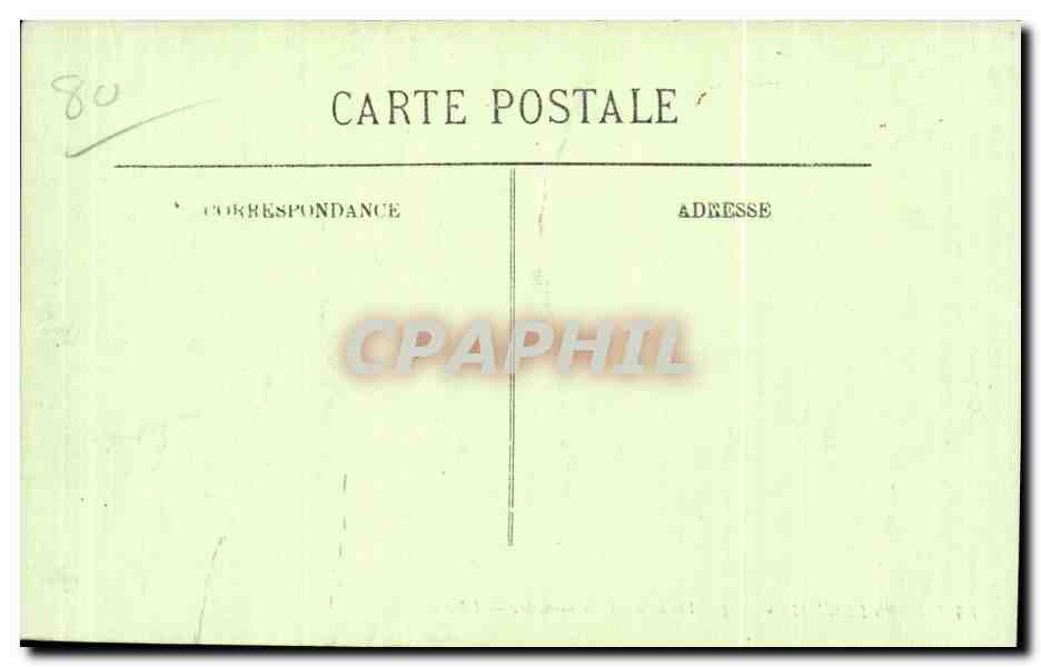 Mers-les-Bains — Les Villas et la Promenade — éditeur CPAPHIL, n° 64 — Verso
