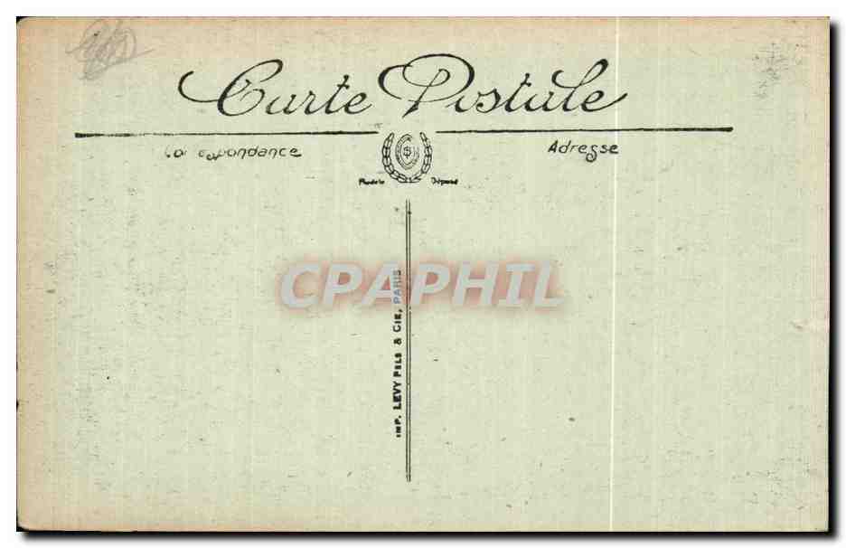 CPA Mers les Bains les Villas — Verso