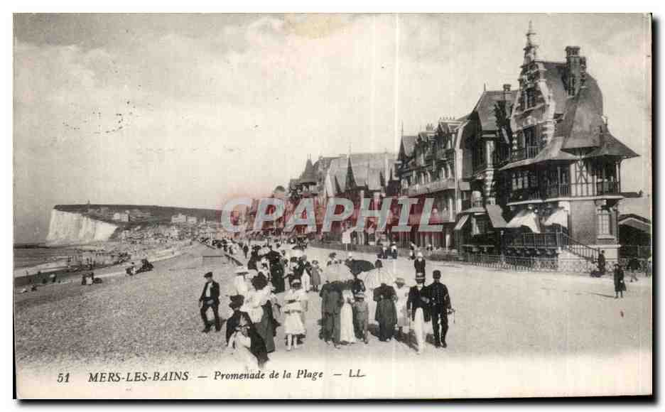 MERS-LES-BAINS — Promenade de la Plage — LL