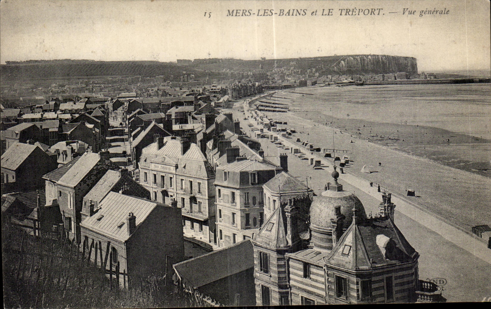Mers-les-Bains and Le Tréport — General View — Publisher: AND (No. 15)
