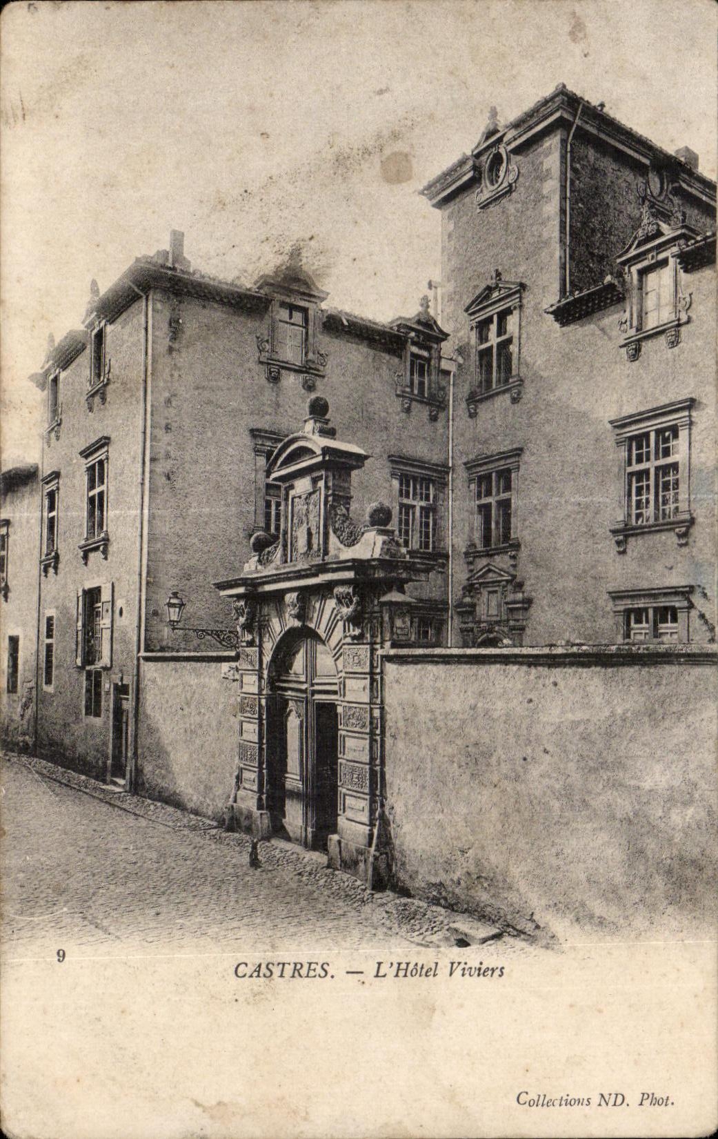 CPA Castres L Hotel Viviers