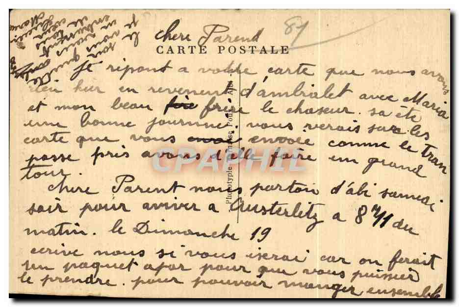 Ambialet, près Albi — Le Village et le Prieuré — LE TARN ILLUSTRÉ — Verso