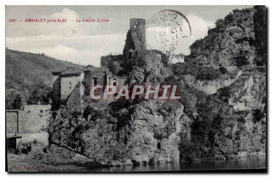 Ambialet près Albi — La Vieille Église — Photo Pours Albi