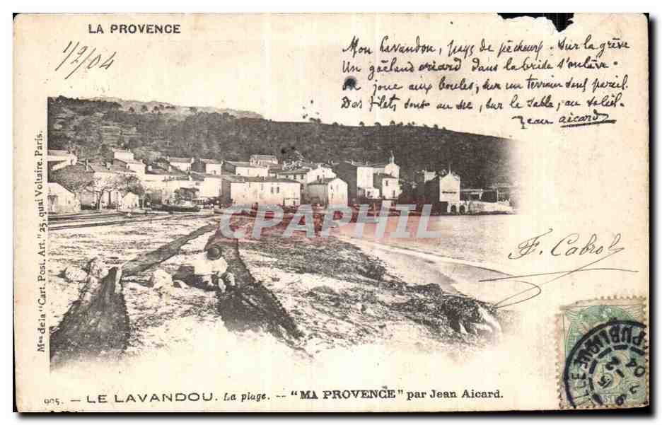 CPA La Provence Le Lavandou La Plage