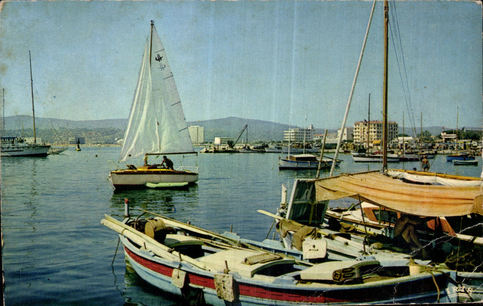 CPA Cote d Azur Le Lavandou French Rivera Le Poret