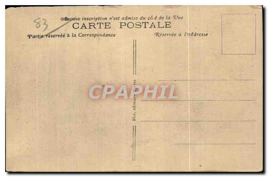 CPA Hyeres Grand Hotel des Palmiers — Verso