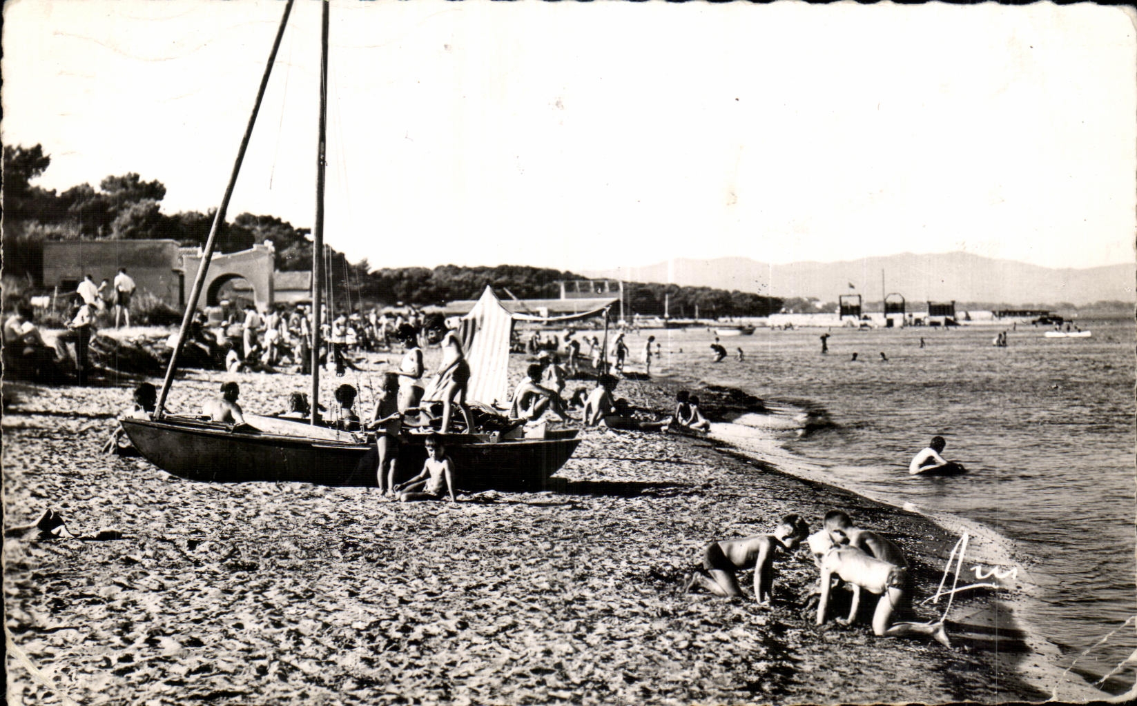 La Capte - De Strand — Kust van de Azuurkust — Uitgave ARIS, n° 723