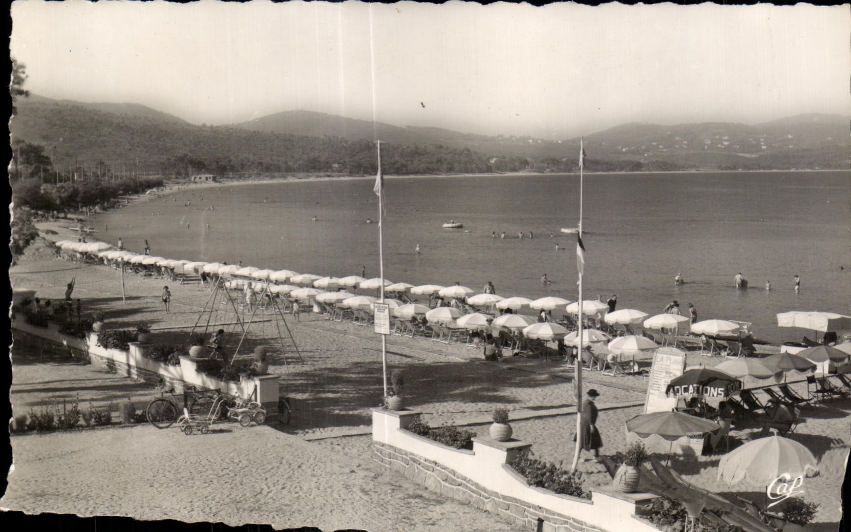 CPA Cavalaire Sur Mer La plage