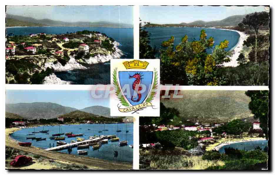 CPSM Souvenir de Cavalaire