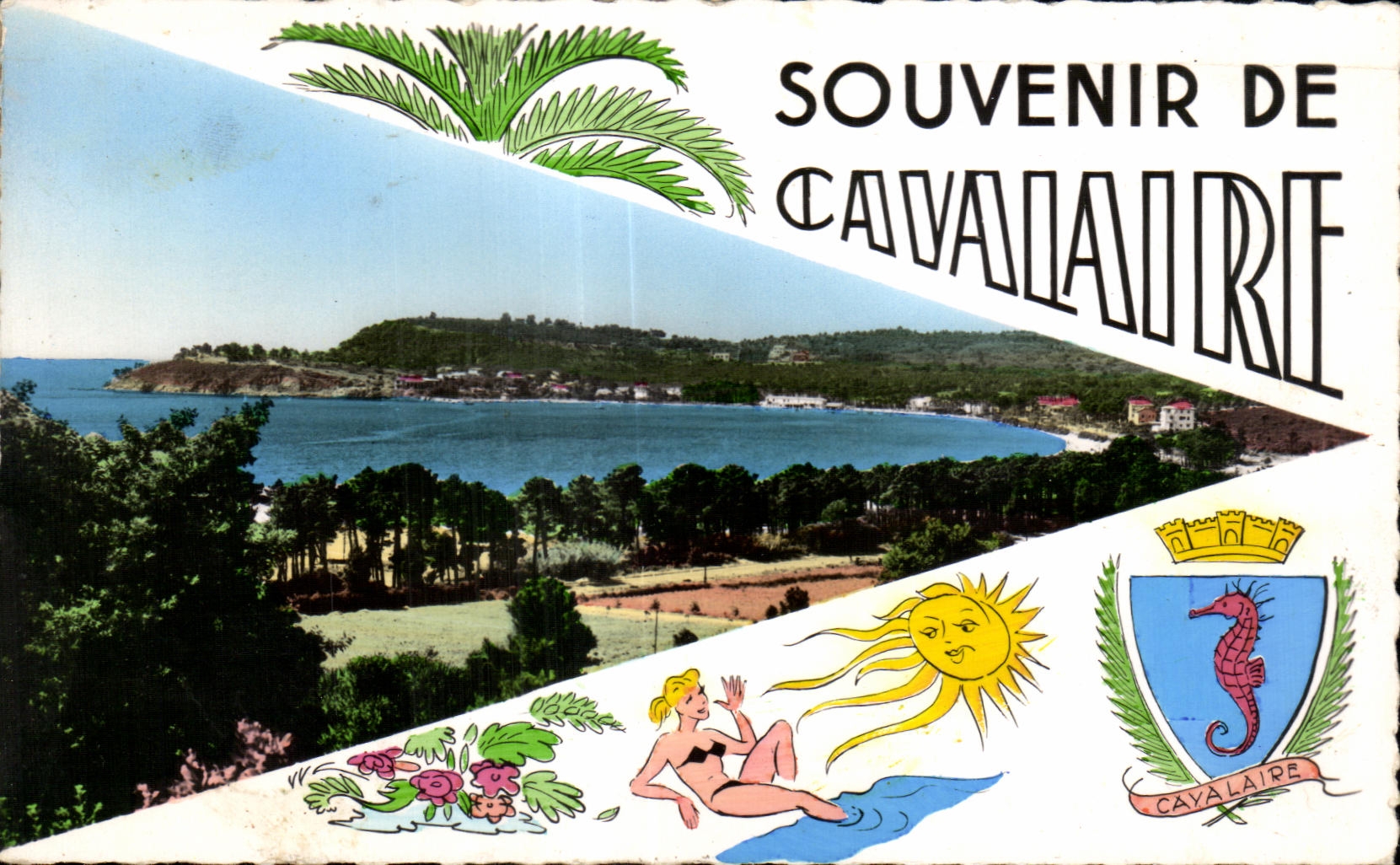CPSM Souvenir de Cavalaire