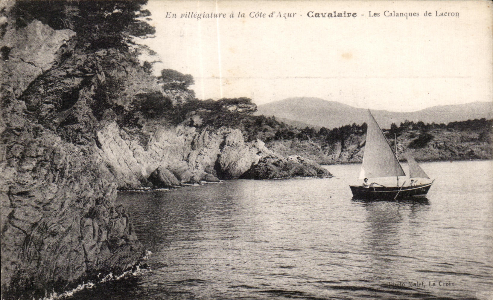 Les Calanques de Lacron - Cavalaire — Photo Malet, La Croix