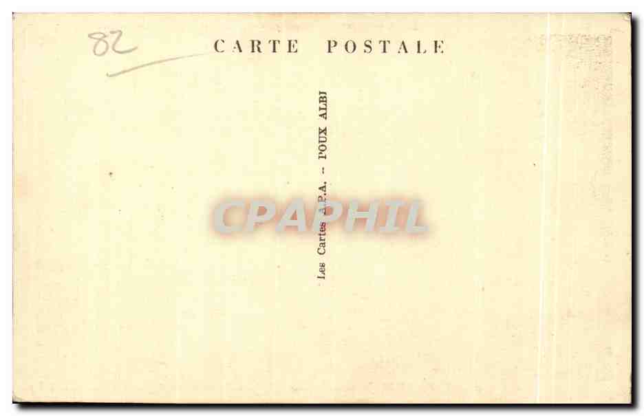 CPA Montbeton Sanatorium Missions Etrangeres — Rückseite