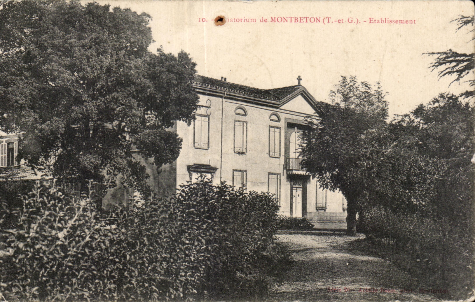 CPA Montbeton Etablissement