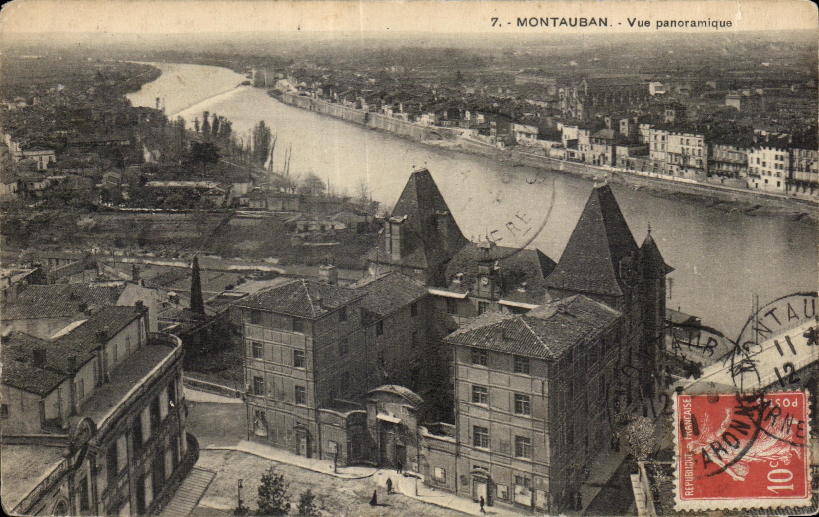 Montauban - Vue panoramique — éditeur non identifié, n° de série 7