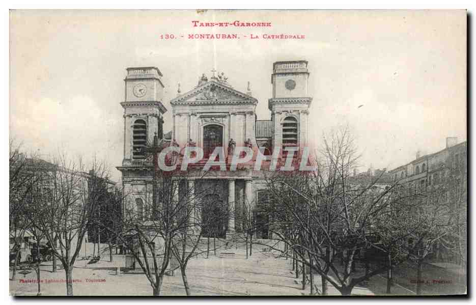 Montauban - La Cathédrale — Tarn-et-Garonne, série 430, éditée par L. F. Toulouse