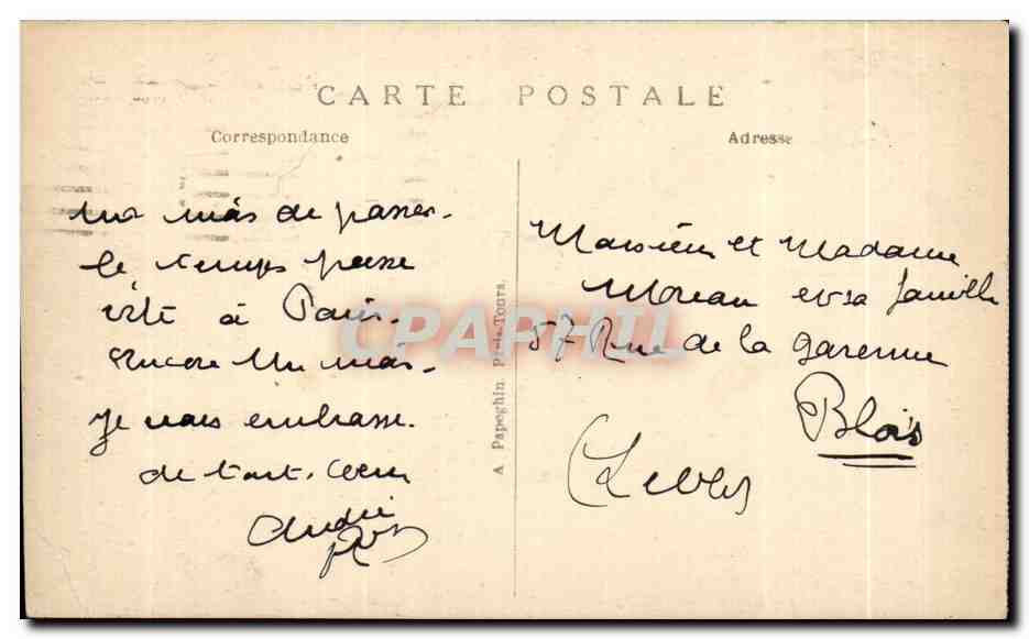 CPA Exposition Internationale des arts Decoratifs Paris 1925 Pavillon de Mulhouse et Tour de Bourgogne  — Rückseite