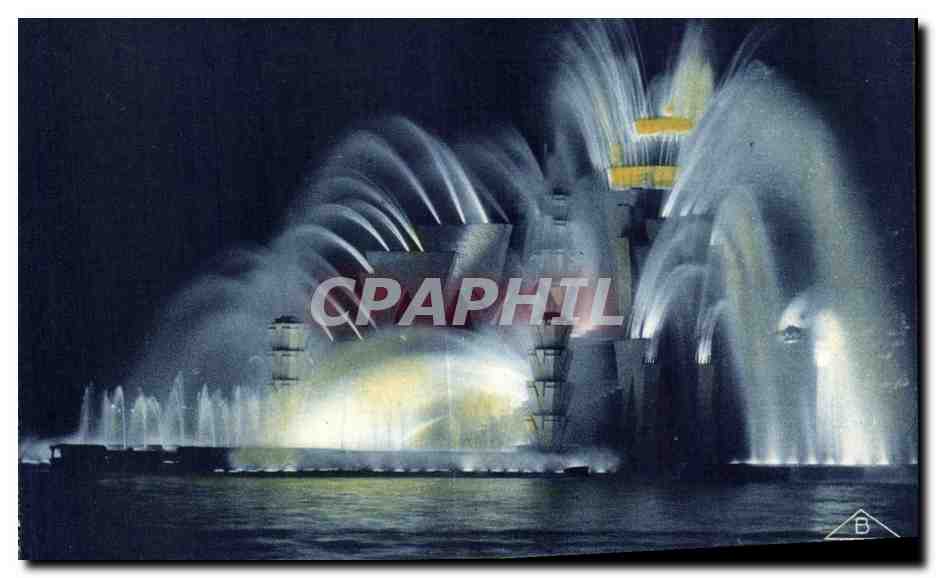 Le Théâtre d'Eau, vue de nuit — Granet & Expert, Archs. — n° 356