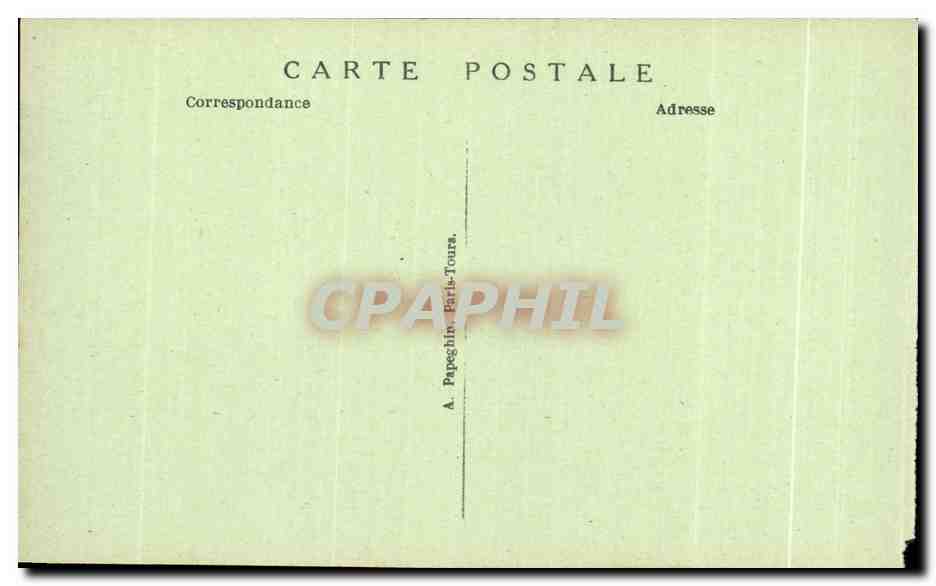 París - Exposición de Artes Decorativas - Pabellón del Comisariado General — Marcel Chrétien-Lalanne, arquitecto — Reverso
