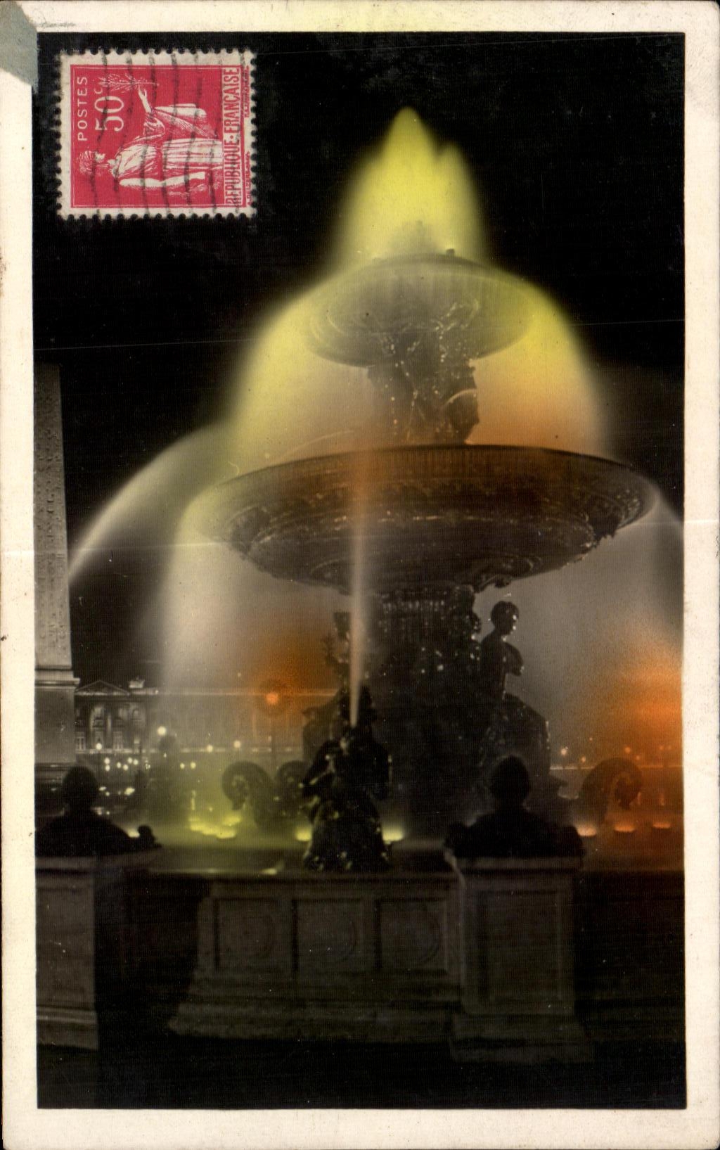 Place de la Concorde — Nuit — éditeur CPAPHIL, n° 205