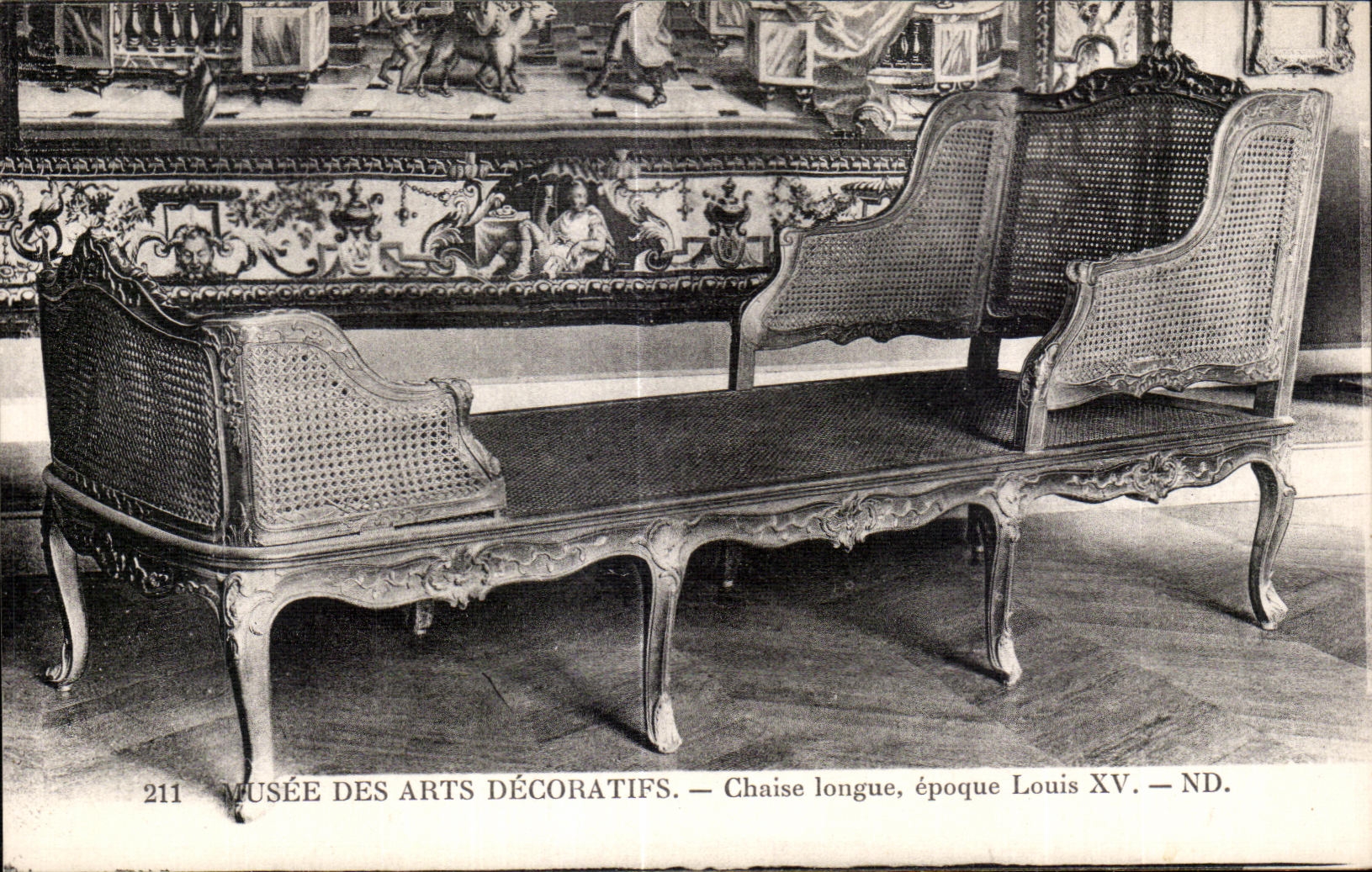 CPA Musee des Arts Decoratifs Chaise Longue