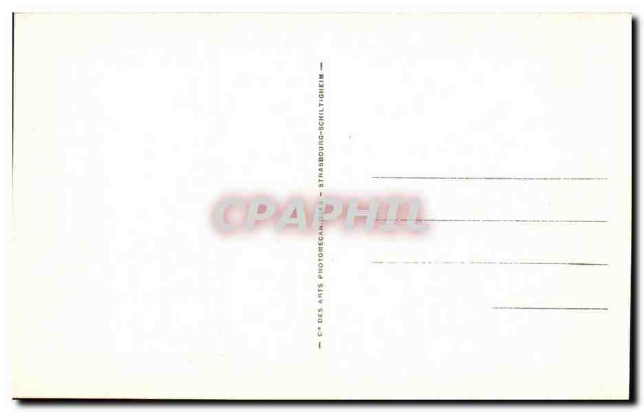 CPA Musee des Arts Decoratifs Chaise longue acajou — Verso