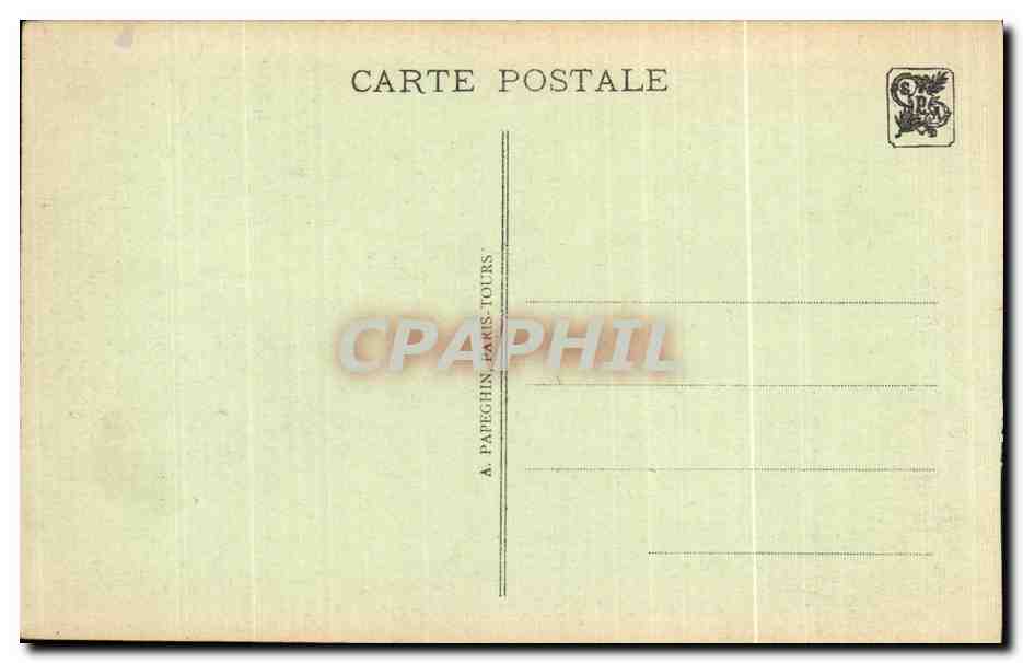 Puerta de la Concordia — Exposición Internacional de Artes Decorativas, París 1925 — A. P. — Reverso