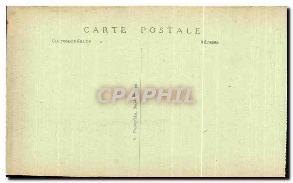 Exposition Internationale des Arts Décoratifs — Pavillon National de Belgique — Paris 1925 — Horta, architecte — Rückseite
