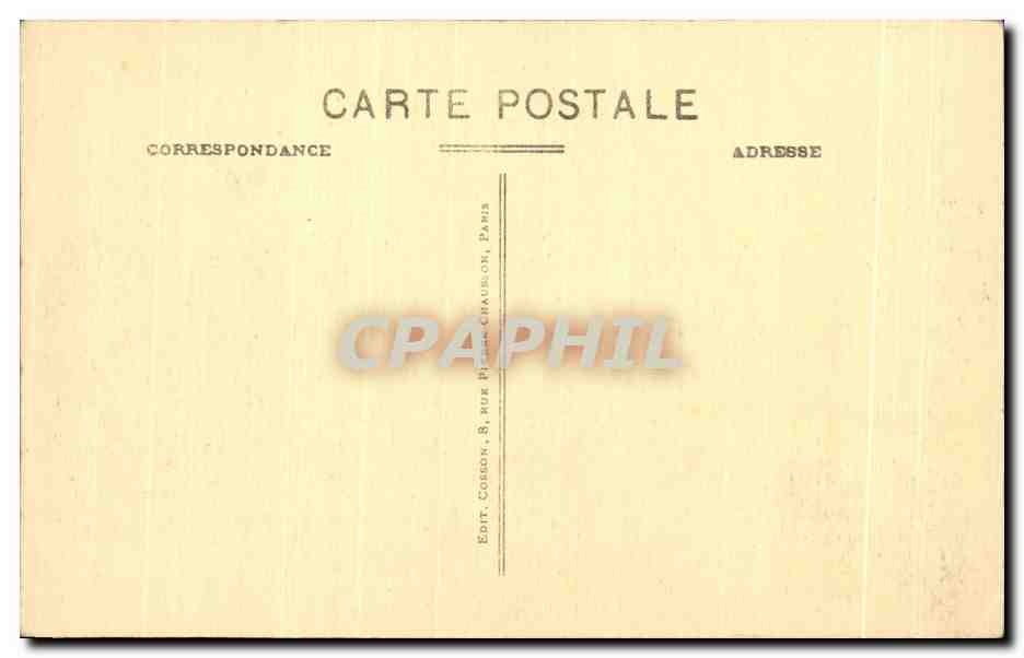 CPA Exposition des arts Decoratifs le Pavillon du Japon — Rückseite