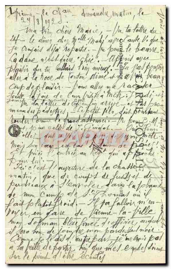 Ville-sur-Tourbe — Ruines après la guerre — Éditeur : L. Poulain, éditeur à Ville-sur-Tourbe — Back