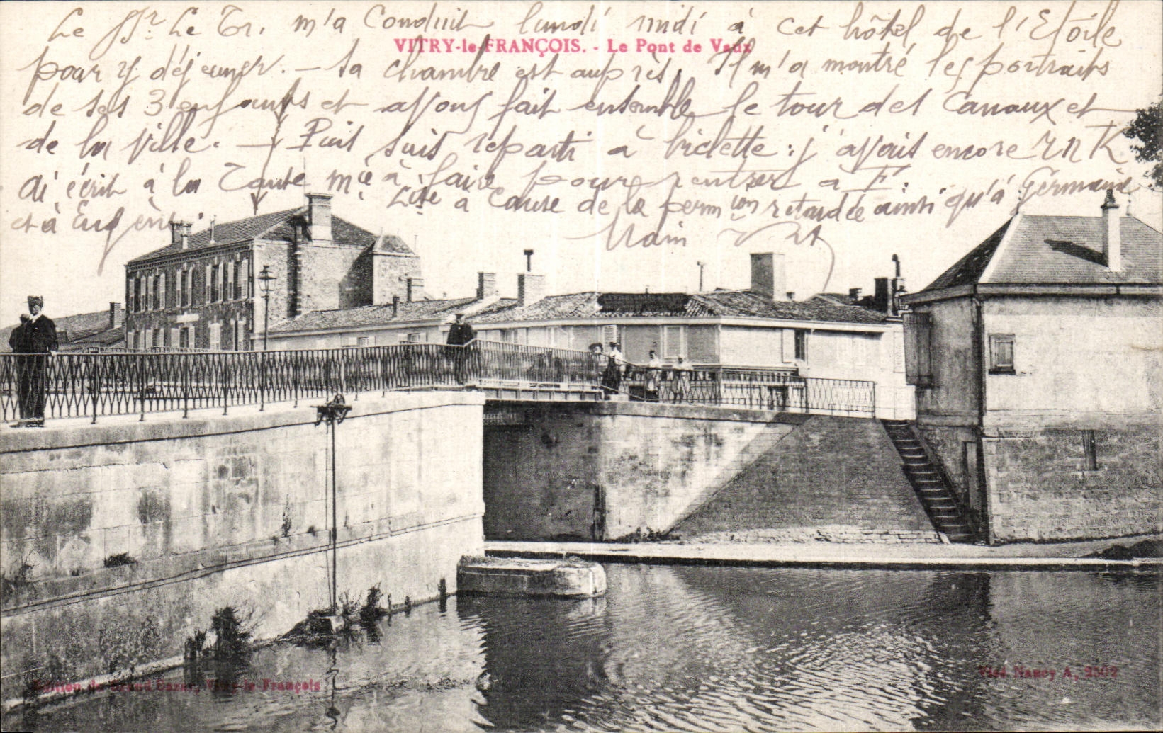 CPA Vitry le Francoise le Pont de Vaux