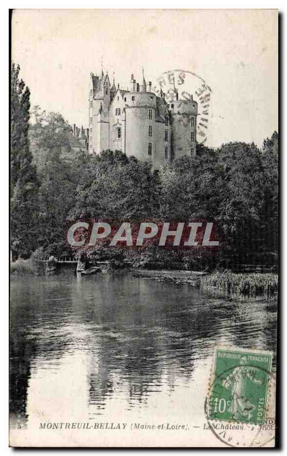 CPA Montreuil Bellay M et L le Chateau