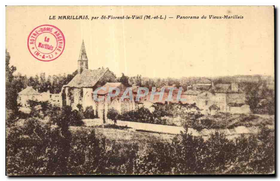 CPA Marillais par St Florent le Vieil Panorama du Vieux Marillais