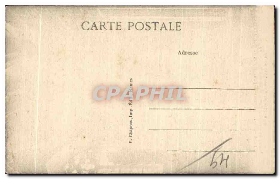 CPA Eayiront de St Florent Vieil Bouzille Un Coln de la Chapelle de la Bourgonnlere le Christ dit de Lucques ou de Nicod — Rückseite