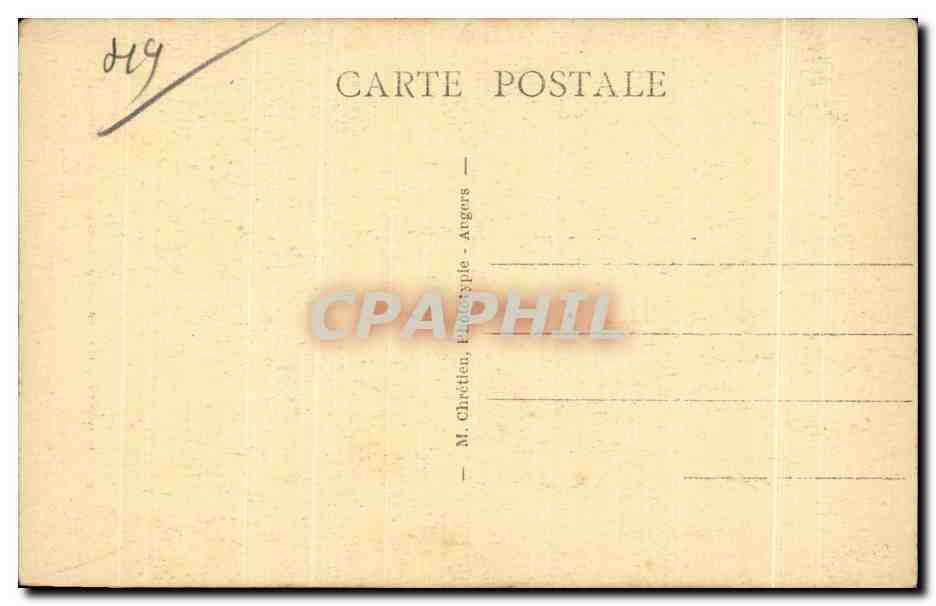 CPA St Florent le Viel Le tombeau de Cathelineau generalissime de l armee Vendeonne — Rückseite