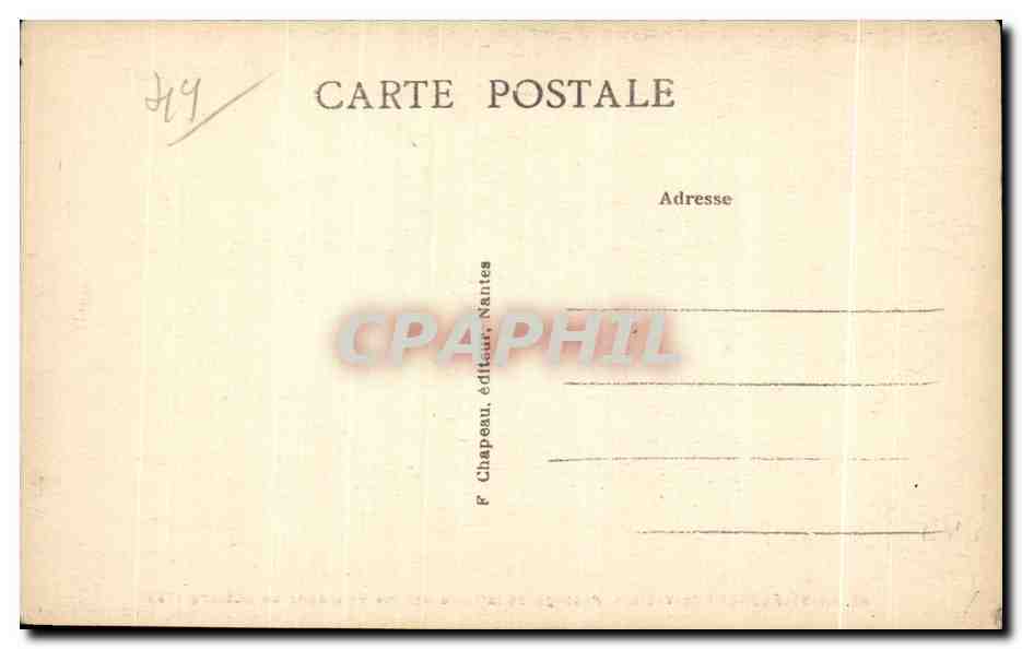 CPA Saint Florent le Vieil Passage de la Loire par les Vandeens en Octobre — Rückseite