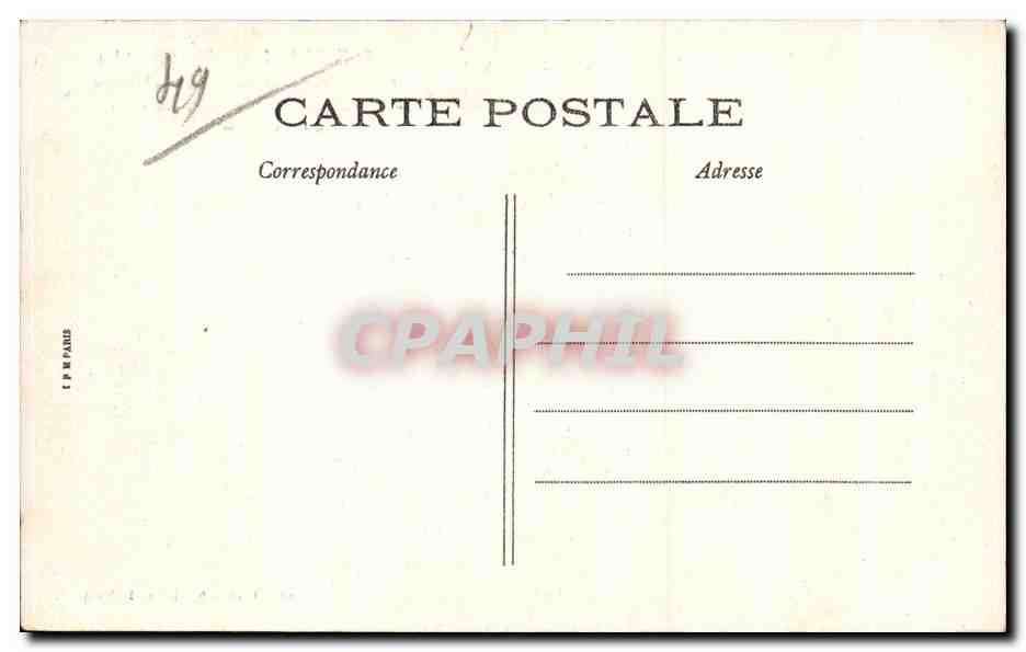 CPA St Florent le Vieil Lieu de L apparition de la Ste Vierge d Saint Maurille (Septembre au Marillais — Rückseite