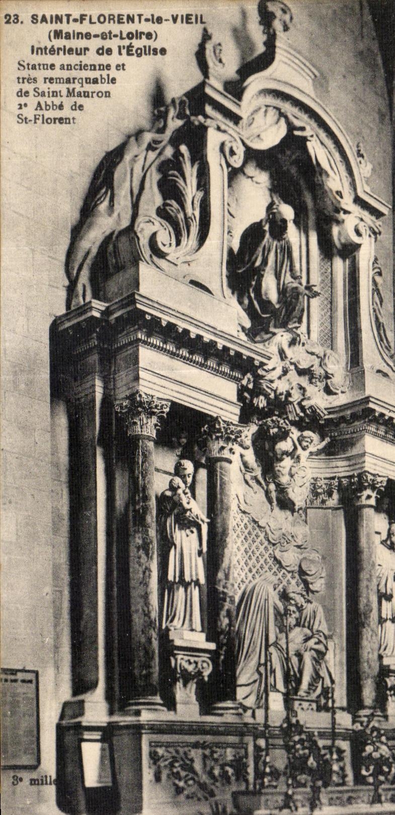 CPA Saint Florent le Vieil S (Malne et Lolre) Interieur de L Eglise