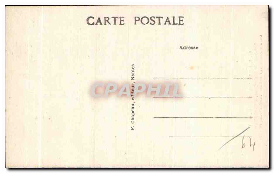 CPA Saint Florent le Vieil Tombeau de Cathellneau le Saint d Anjou Generallssime des Armees Vendeennes en — Rückseite